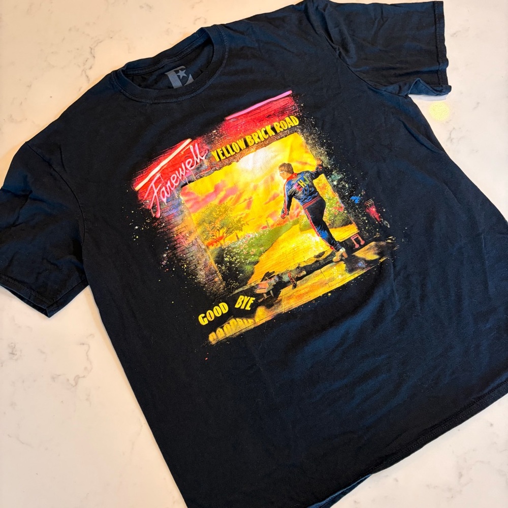 Elton John Farewell Yellow Brick Road 2022 Tour Tee